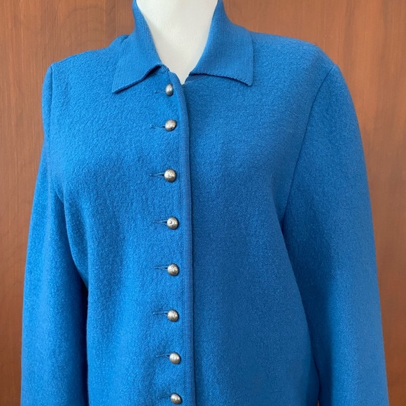 Geiger blue wool blazer - Picture 7 of 7